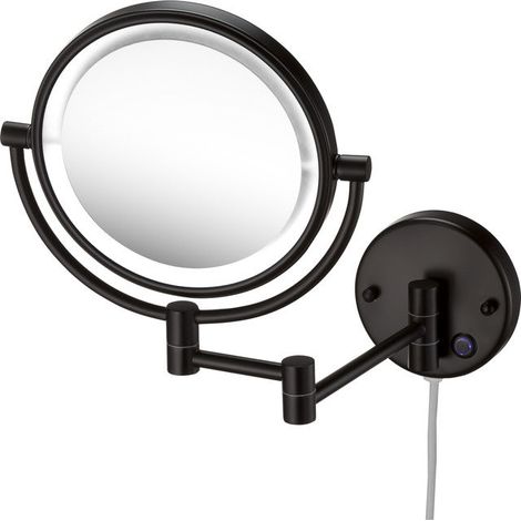 MANILLONS TORRENT 06348081 Espejo Aumento 5X Pared Negro Mate - ref: 06348081 (1/2)