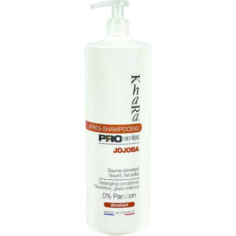 Après-shampooing rincage Jojoba Khara : 1 litre