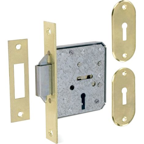 mcm cerradura embutir madera 1515-2-35 35 canto recto latonado (1/3)