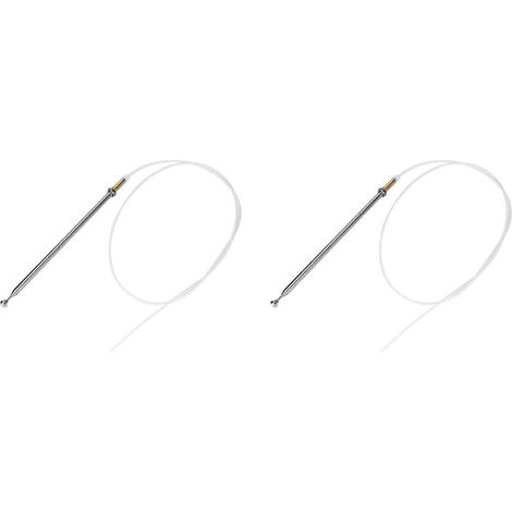 2 Antennes de voiture AM/FM pour Mercedes-Benz W140, W124, W202, W210 et R129 (1992-2002) - Référence : 1408270001 (1/4)