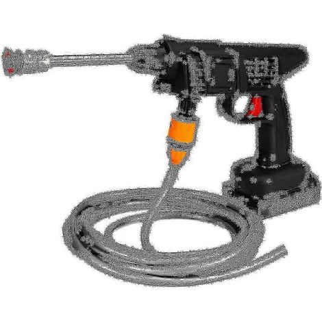 Nettoyeur haute pression pour voiture, compatible avec batterie Makita, 1500 W, 60 bars (1/5)