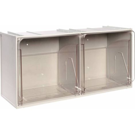 Madia 2 Casset.Cristal Box Mm.600X240X300H