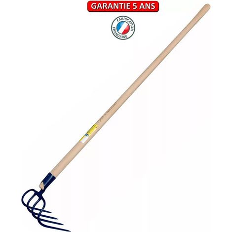 Misthaken mit 4 Zinken, 21 cm, 135 mm Stiel OUTILS PERRIN