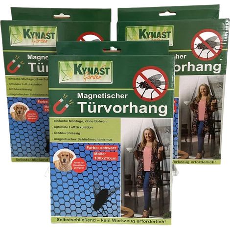 Rideau moustiquaire pour porte, 100 x 210 cm