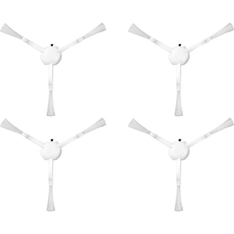 Compatible with Xiaomi Mijia 1C STYTJ01ZHM Side Main Brush Water Tank Mop Cloth HEPA Filter Parts Kit Robot Vacuum Cleaner Accessories(4 Side Brush) (1/5)