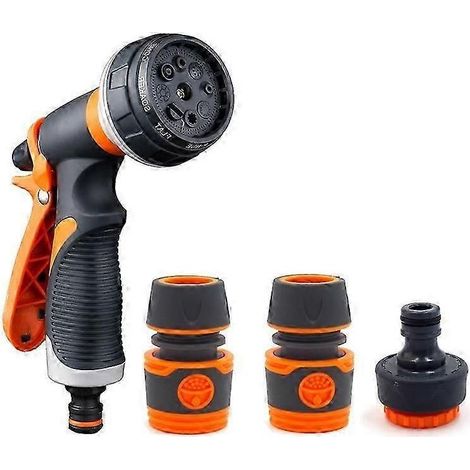 2025 Plastic Household Flower Garden Watering Sprinkler, With Rubber Quick Connector+Rubber Threaded Joint (1/4)