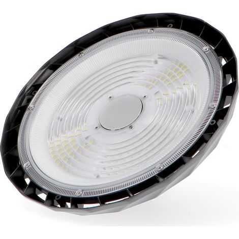 IluminaShop - Campana LED UFO IP65 100W 010V 18000Lm Blanco Frio 5000K (1/2)