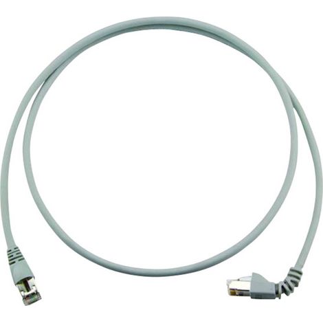 Telegärtner 100008691 RJ45 Câble réseau, câble patch CAT 6a S/FTP 5.00 m gris ignifuge, sans halogène 1 pc(s) Y628811 (1/3)