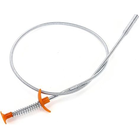Flexible longue portée à griffes Pick Up étroit Bend Curve Pince à ressort Grip Outil de nettoyage des égouts pour cuisine/lavabo- (1/5)