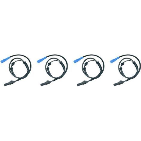Quatre capteurs de vitesse de roue ABS 2008207301 pour C3, C4 et DS3, avant gauche et droit, 4545.E4 (1/5)