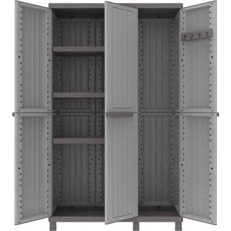 Armadio Piani E Portascope Alto Serie C-Wood 102A - mm.1020x390x1700h (1/6)