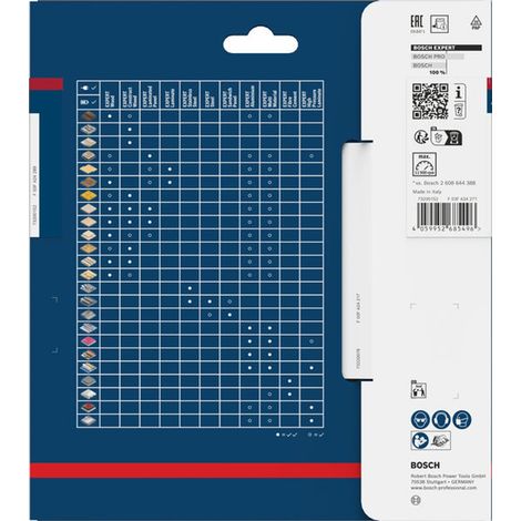 Bosch EXPERT Kreissägeblatt High Pressure Laminate, 160x20 mm, Z52