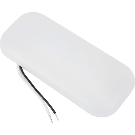 Plafonnier pour camping-cars, LED, 500 lumens, 12V, 6000K, blanc, pour intérieurs de voitures, camping-cars, yachts, sans interrupteur. (1/5)