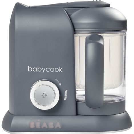 Beaba Babycook Solo Robot de cuisine gris foncé 1100 ml (1/5)