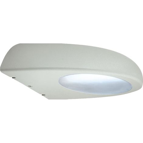 Applique murale extérieur lampe de balcon lampe d'extérieur applique murale acier inoxydable, verre plastique, 1x douille E27, LxPxH 19,5x22x8 cm (1/2)