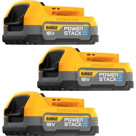 DeWalt DCBP034 18v Compact Powerstack Battery DCBP034-XJ - Triple Pack Batteries