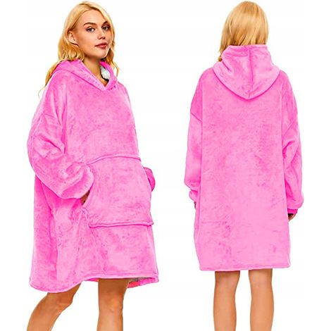 Jean Teddy rose oversize slim oversize 2 en 1 - Veerk XXL (1/5)