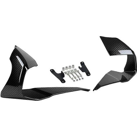 Aileron latéral avant, spoiler, carénage, lèvre inférieure fixe, aileron aérodynamique pour moto Kawasaki ZX6R ZX-6R 2024-2026 (1/5)