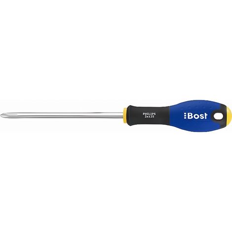 Cacciavite BOST - Phillips Expert a lama incrociata - PH2 X 125 mm - 624480