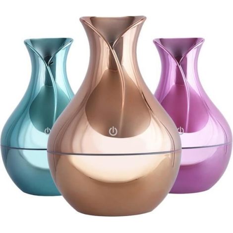 Humidificateur - 300 ml - Technologie Ultrasonique - Veilleuse 7 Couleurs - Pour Maison Bureau Chambre - 1 Pièce (1/4)