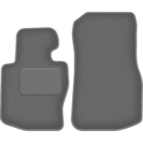 Alfombrillas delanteras para BMW 4 F36 coupé/cabrio xdrive (2014-2021) grafito (1/5)