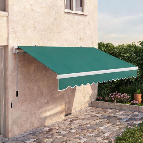 Store banne en aluminio métal Tela Poliéster 395 x 245 x 151,5 cm (1/5)
