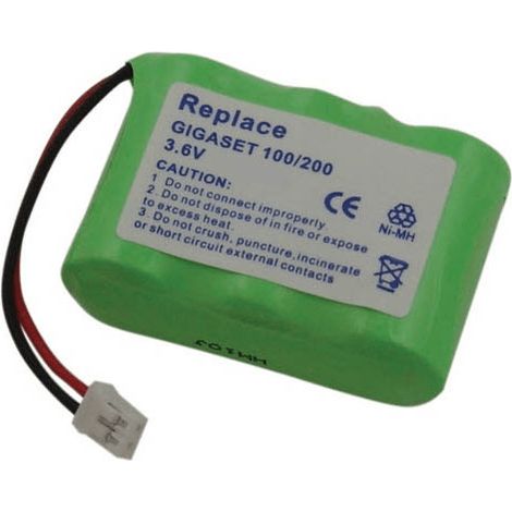 BATTERIE 3,6V-600MAH NIMH ACCU TELEPHONE SANS FIL POUR TV AUDIO TELEPHONIE SIEMENS - 9605866