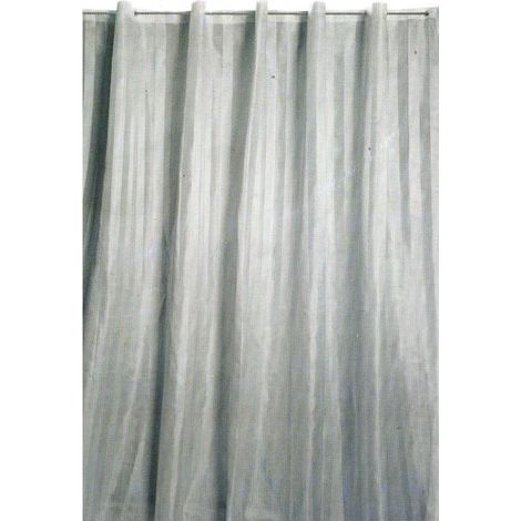 TENDA DOCCIA POLIESTERE 120X200 RIGONE BIANCO MAURER - CF. BUSTA