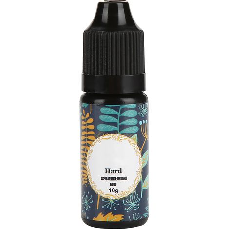 Résine UV époxy transparente pour bijoux DIY - Gel de durcissement solaire (10g) (1/5)