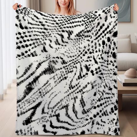 Couverture de lit en polaire, couverture légère et cosy en microfibre chaude pour le printemps, décoration de salon, cadeau pour femmes hommes, 6080 pouces (1/4)