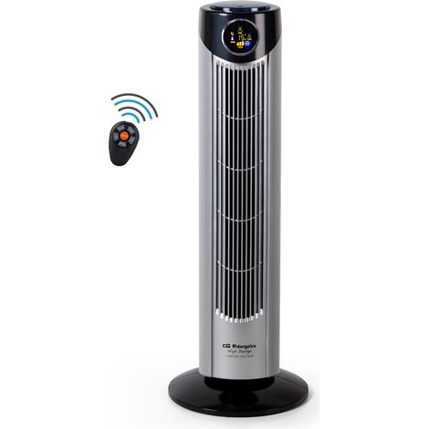 Orbegozo TWM 1010 ventilador torre negro gris 45W (1/5)