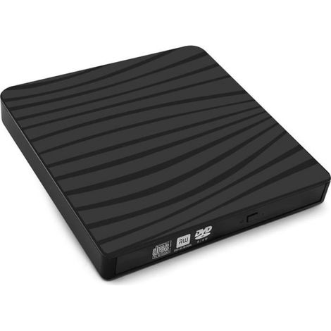 1 Lecteur DVD Externe,USB C et USB 3.0,Graveur CD DVD +/-RW,Portable,Pour PC et Laptop (1/5)
