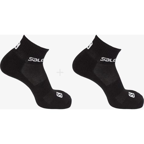 Y4846 Calcetines de senderismo Salomon Evasion, paquete de 2 pares, talla S (36-38) (1/2)