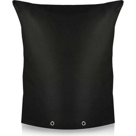 Couvre Robinet Exterieur, 43 x 53 cm Isolation de Tuyau d'Hiver, Housse de Robinet pour l'Extérieur Couvercle de Protection Contre le Gel Couvercle de Valve d'Arrosage Isolé pour Hiver (Noir) (1/4)