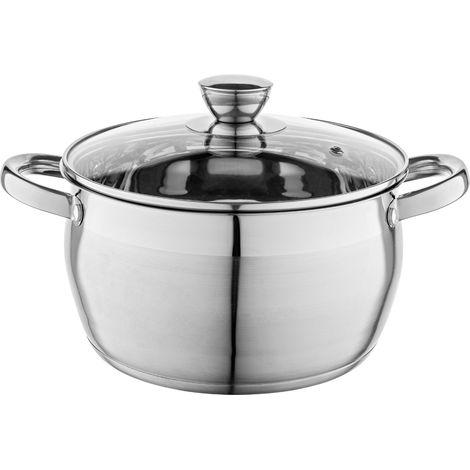 Edelstahltopf Oliver 24 cm 6 l z/p MG (1/5)