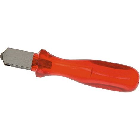 Haromac 05105009SB - Tagliapiastrelle con rotella in metallo da 9 mm e manico in plastica, 120 mm