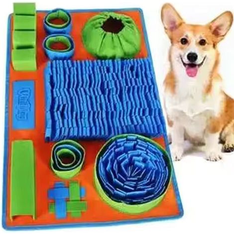 Tapis de fouille interactif pour animaux de compagnie pour une alimentation lente et un entraînement (1/3)