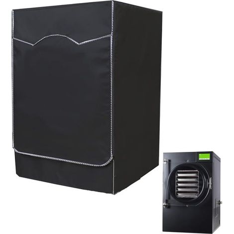 Funda para lavadora de 60 x 55 x 85 cm, funda de cuatro lados con doble cremallera, funda impermeable. (1/5)