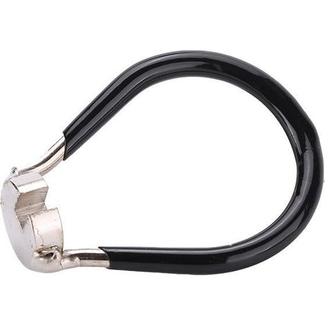 Clé à rayons, noire, 1 pièce, outil à fil réglable, clé à rayons, outil de vélo, convient à la plupart des vélos et vélos de route. (1/5)