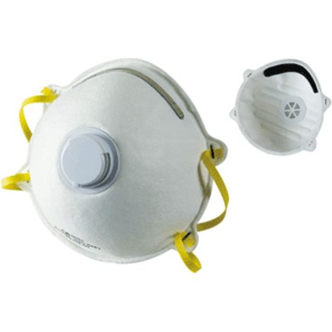 MASCHERA SEMI MASCHERA PROTETTIVA FILTRO ANTIPOLVERE 3 Pz. 1453530 VALEX (1/2)