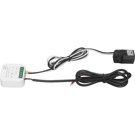 Moniteur d'énergie WiFi intelligent en temps réel, surveillance de la consommation électrique, application de contrôle à distance, compteur d'énergie WiFi 90-250 V CA (1/5)