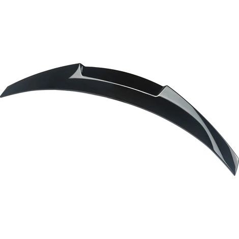 Spoiler de techo, instalación sin perforaciones, aerodinámica mejorada, negro brillante. (1/2)