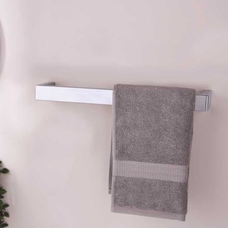 Heatwave Atlas Polished Stainless Steel Dry Electric Bar Towel Rail 450mm (W) (1/2)