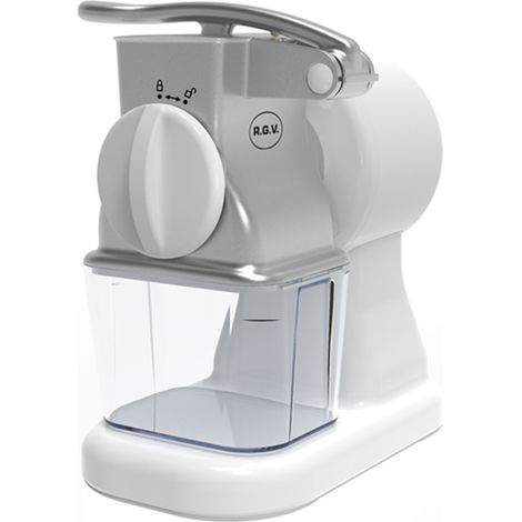 RGV Robusta Junior grattugia e spiralizzatore elettrici Grattugia elettrica Trasparente, Bianco
