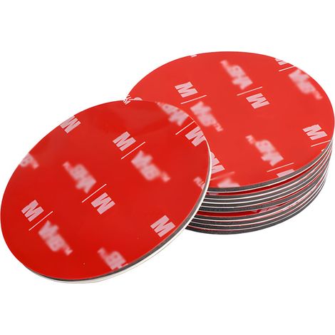 Lot de 10 Ruban Adhésif Double Face Extra Fort, 25mm Autocollant Adhésives (1/5)