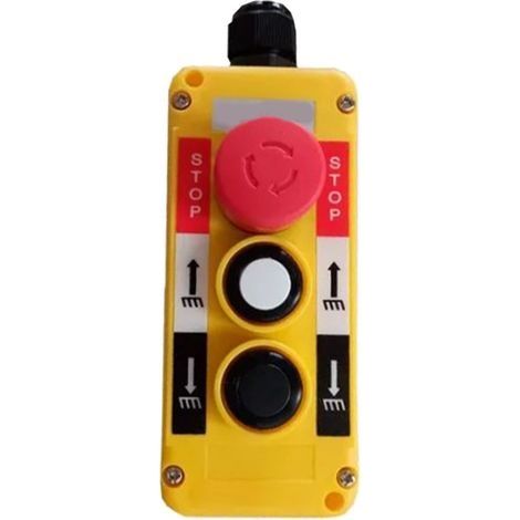 Boîte de commande de commutateur, boîte de bouton d'arrêt d'urgence, boîte de jonction de bouton de conduite multifonctionnelle (1/3)