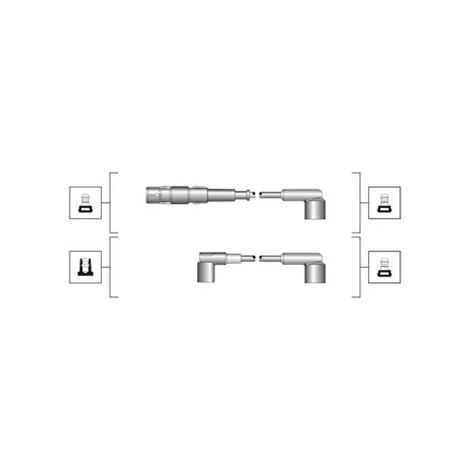 Kit de câbles d'allumage Magneti Marelli 941319170048 MERCEDES-BENZ