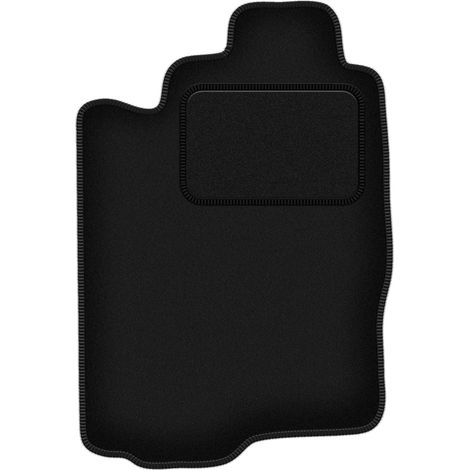 Alfombrilla de conductor negra para: Mitsubishi Eclipse IV coupé (2006-)