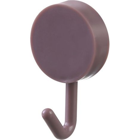 Ganchos de pared autoadhesivos, no requieren taladrar, capacidad de carga de 1 a 3 kg, color burdeos.