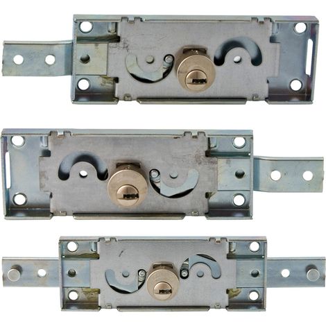 SERRATURA PER SERRANDA art.S711 - laterali accoppiate  - PREFER